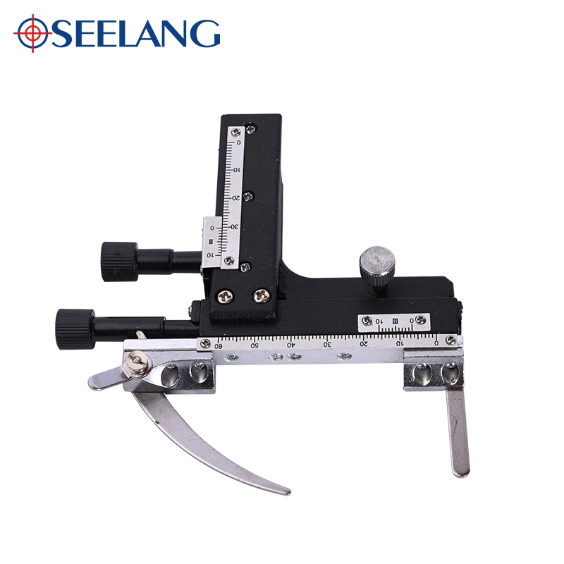 Oseelang Microscopische Schuifmaat Afgestudeerd Microscoop Mechanische Stage X-Y Beweegbare Podium Met Schaal Mechanische Dradenkruisen
