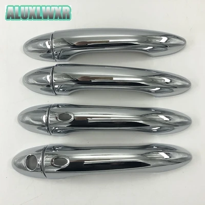 New Auto 8pcs Chrome Outside Door Handle Cover Trim Molding Fit for Chery Tiggo 4 7 2017 And 2023 Car Accessories ABS