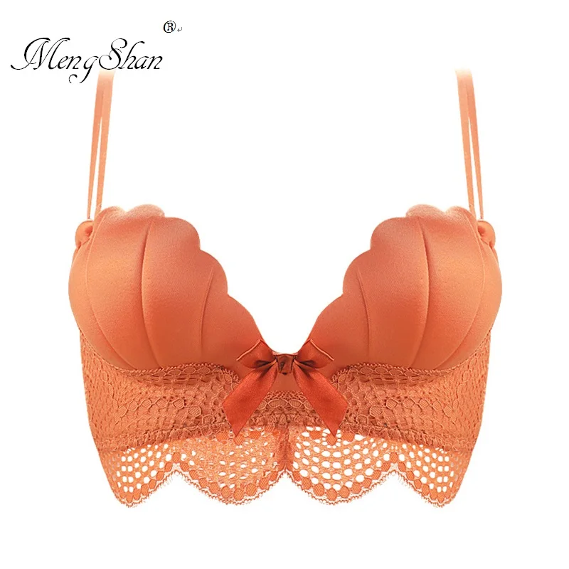 Quần Lót Nữ Massage Lòng Bàn Tay Cốc Vỏ Cốc Lót Femme Ren Massage Lòng Bàn Tay Cup Push Up Bra Ngực Nhỏ Tập Hợp 80A 80B