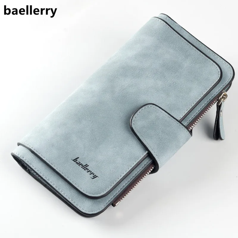 

Brand Wallet Women Scrub Leather Lady Purses High Quality Ladies Clutch Wallet Long Female Wallet Carteira Feminina