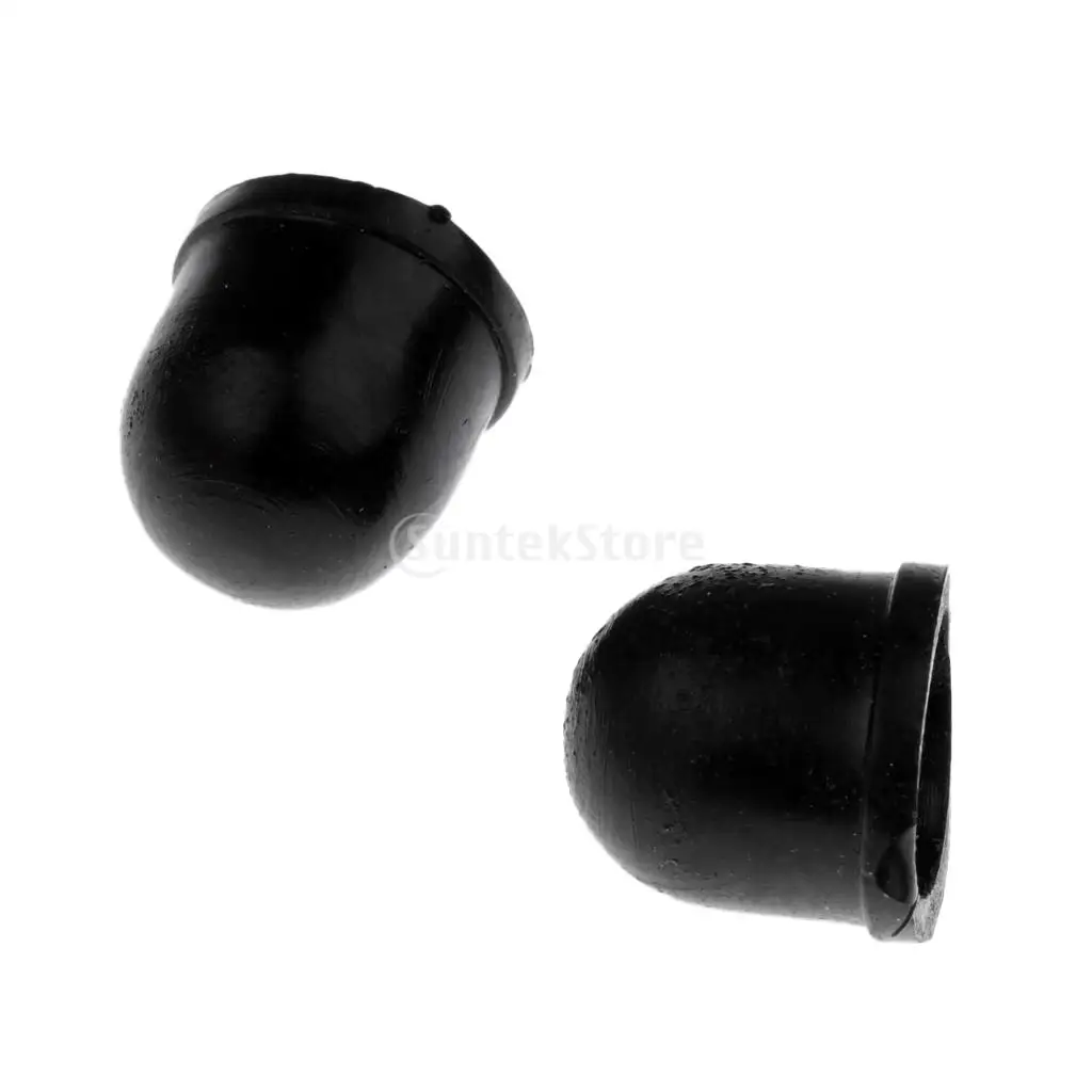 2 Pieces Skateboard Longboard Truck Replacement Pivot Cups 3.25 - Black - 12*10 mm