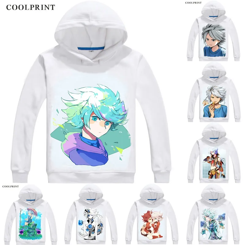 Coolprint Suzuno Fuusuke Mens Hoodies Inazuma Eleven Diamond Dust Men Sweatshirt Streetwear Anime Hoodie Printed Long Hooded