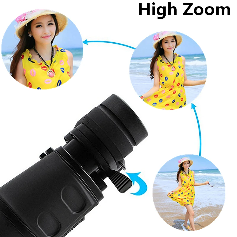 Binoculars Large Size high zoom Telescope Outdoor Camping and Hunting 10-380*100  Military Standard Grade Anti-fog HD for Hiking