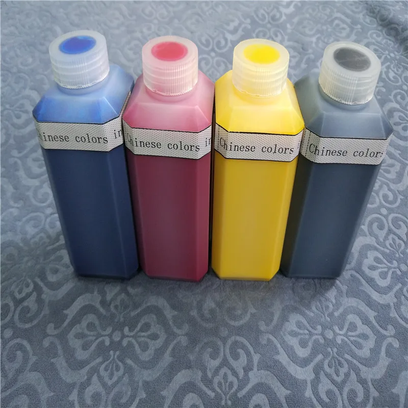 

Textile pigment color ink 250ML*4 per lot for DTG garment printer