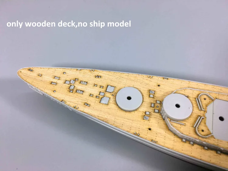 1/700 Scale Wooden Deck for Trumpeter 05711 Germany Bismarck Battleship 1941 Model Kits