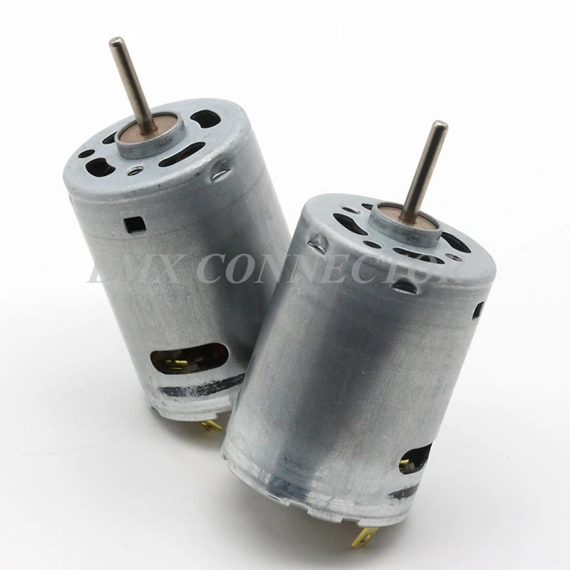 2PCS RS-385SD-18100 Motor 6-35V 6900RPM 12V 27.5*38mm