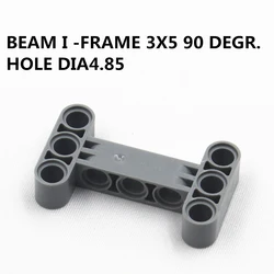 MOC Technical Beams Parts 10pcs Modified H Shape Thick 3x5 Liftarm Educational Building Block Toy Compatible with Lego 14720