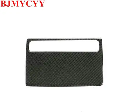 BJMYCYY 1PCS Carbon fiber decoration frame for automobile navigation panel for Audi A3