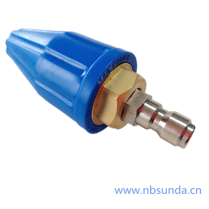 

High Pressure Washer Rotating Turbo Nozzle 5.0 Orifice, 4.5 GPM with 1/4" Quick Connect Plug