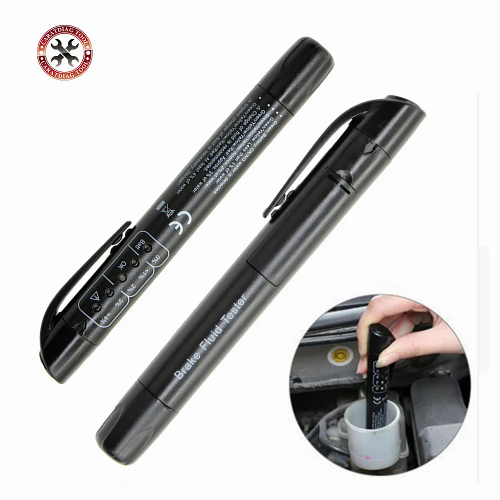 New Brake Fluid Tester Pen Mini Indicator For Car Repairs Tools Vehicle Auto Automotive Diagnostic Tool Brake Tester