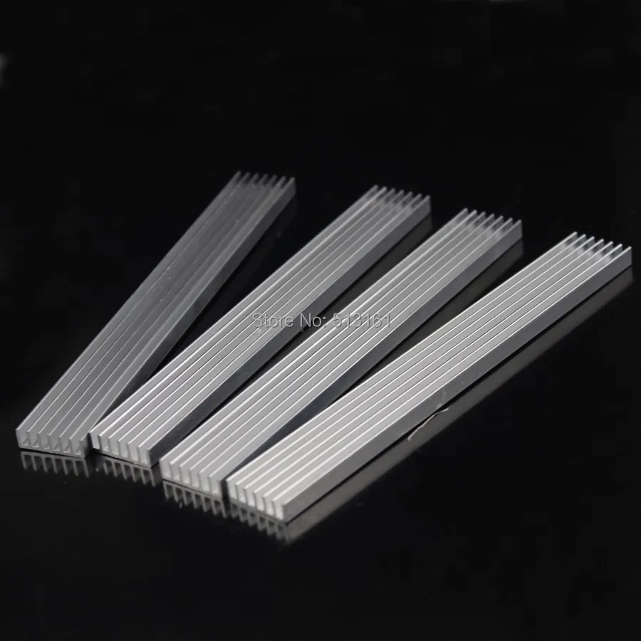 5pcs/lot 150x20x5mm Aluminum Heatsink For LED IC Chip Heat Sink 150mm