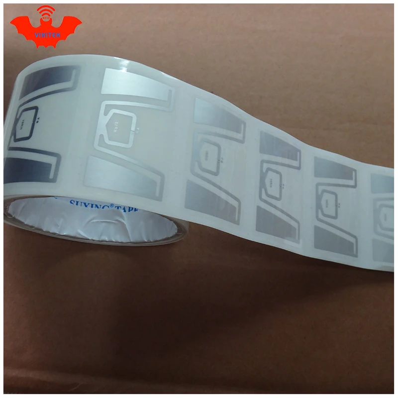 UHF RFID tag HR61 inlay Impinj Monza R6 MR6 chip 860-960MHZ 900 915 868mhz Higgs3 EPCC1G2 6C smart card passive RFID tags label