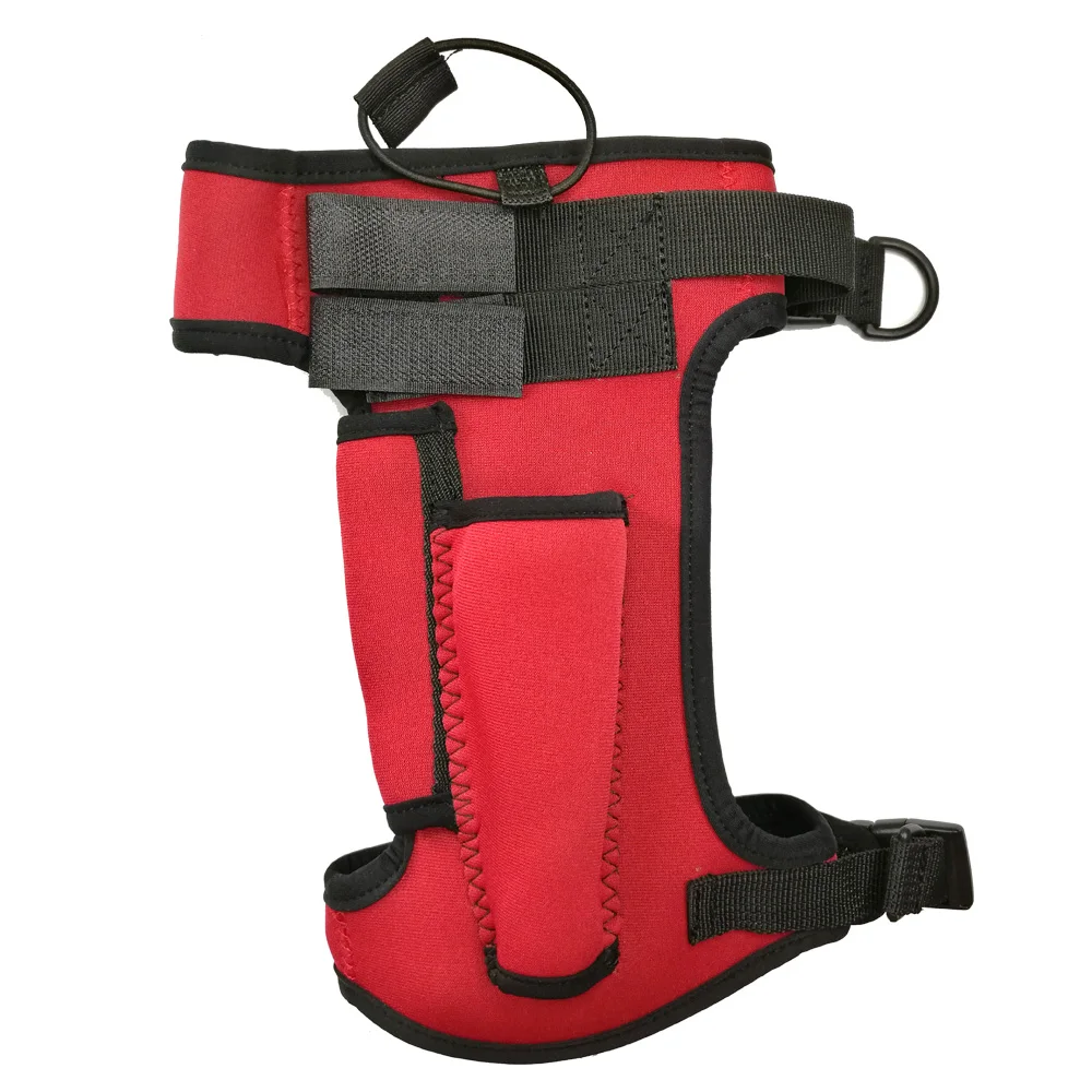 Neoprene Scuba Diving Bainha Strap, Suporte perna faca, Engrenagem de mergulho ajustável, Tech Gear