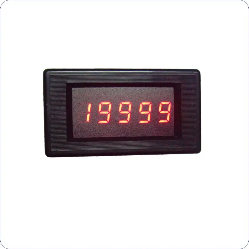 YB5145A LED Digital Voltage Meter 4 1/2 DC mini Voltmeter car DC 200mV/2V/20V/100V/200V/600V 12V 24V 4.5 Volt Panel Meter Tester