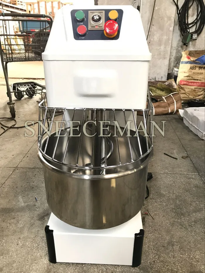 21L Multifunctional Baking Equipment Double-speed Commercial Stainless Steel Dough Mixer