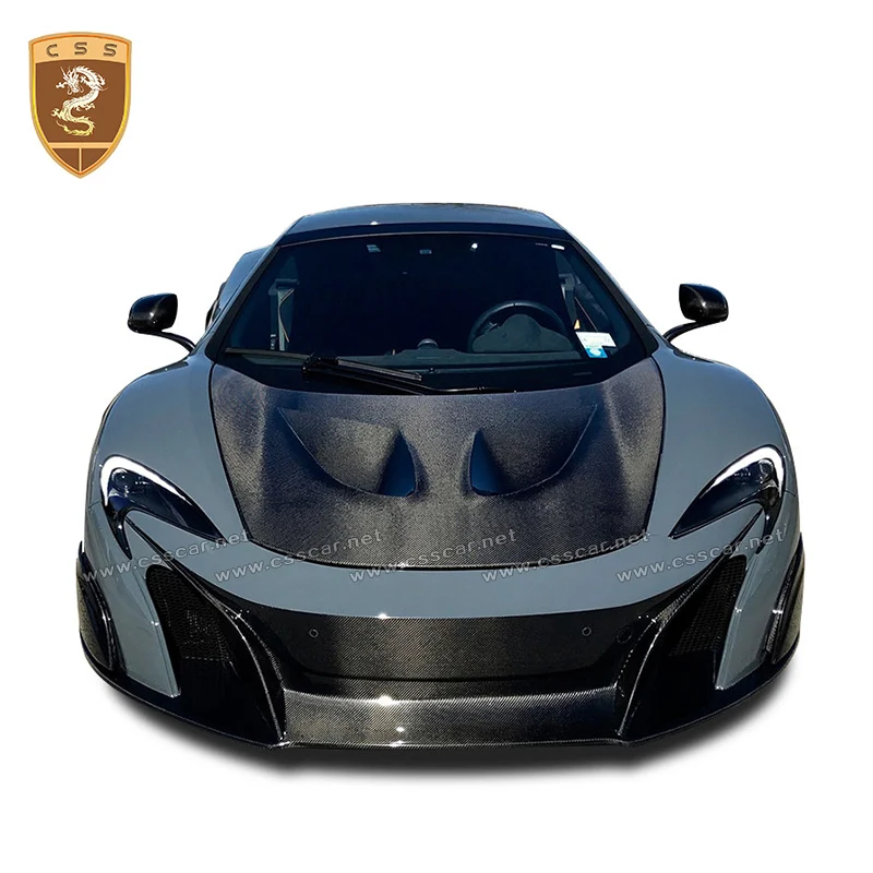 

For Mclaren 650s MP4 High Quality Real Double Carbon Fiber Engine Hood Covers For Mclaren Factory Price