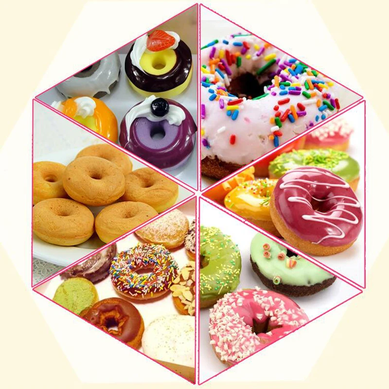 Stainless Steel Manual Donut Making Machine Cake Donut Hopper with Stand Commercial Household Donut Molding Machine