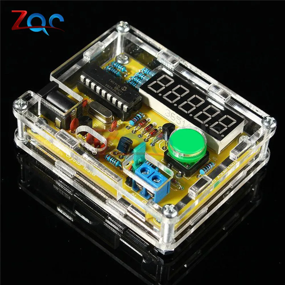 DIY Kits 1Hz-50MHz Crystal Oscillator Tester Frequency Counter TESTER Meter Case Best Price Durable DIY Led Kit