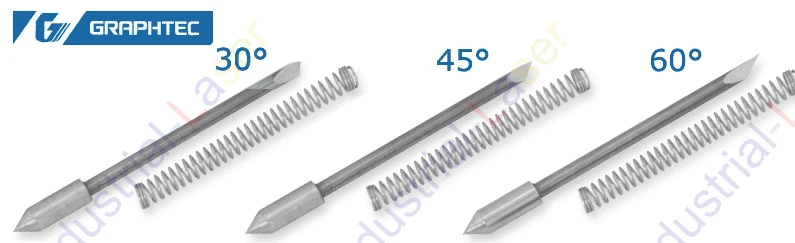 15X45 Degree Blades for Graphtec CB09Cutter Cutting Plotter