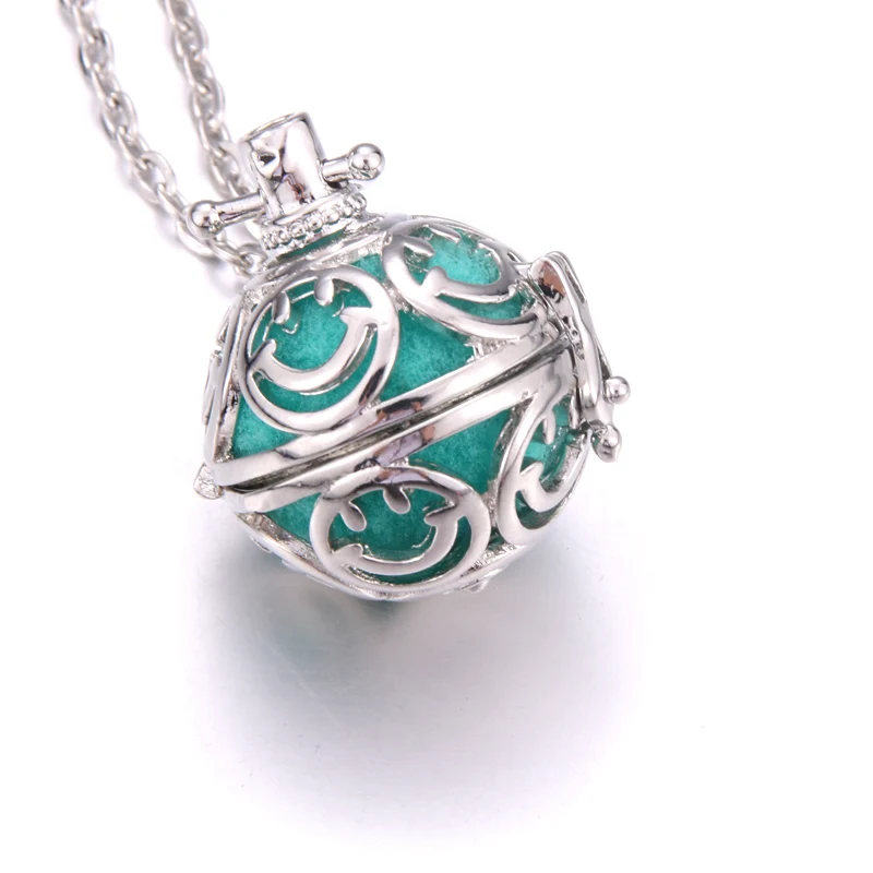 New Bronze Aromatherapy lockets Aroma Diffuser Essential Oils Diffuser Perfume Pendant Necklace vintage fashion Jewelry