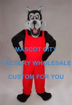 

Custom Fairy Tale Character Cosply Carnival Performance Costume Fierce Wolf Mascot Costume Adult Outfit Suit Mascotte SW882