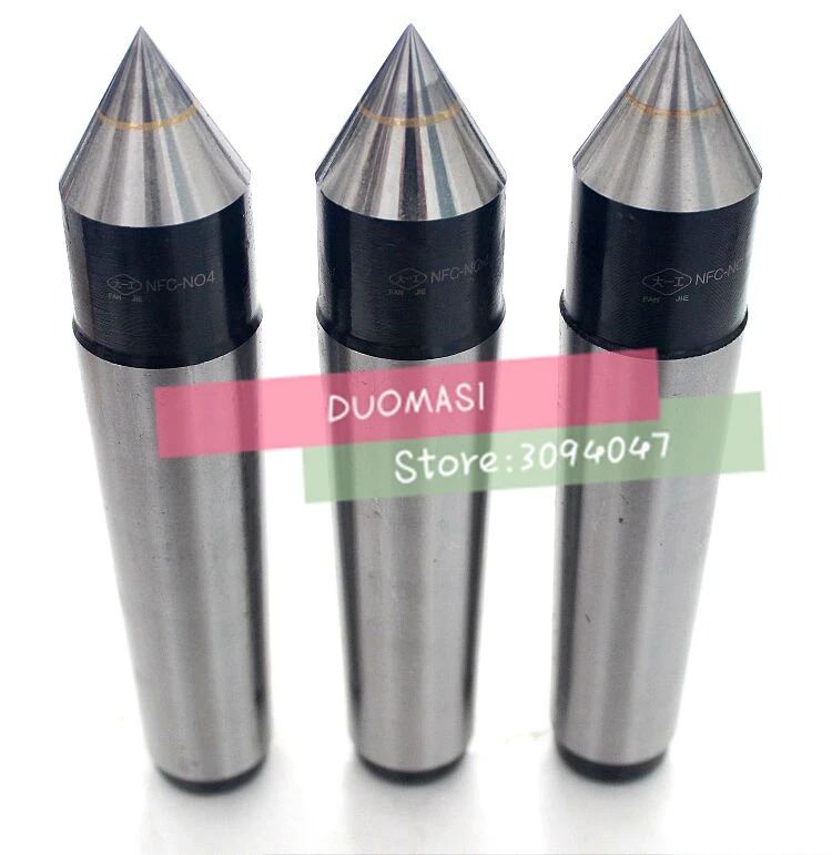 1 PCS Lathes Tailstock MT1/MT2/MT3/MT4 Morse Taper Alloy Solid Dead Center Drilling Lathe machine Support the Tailstock End