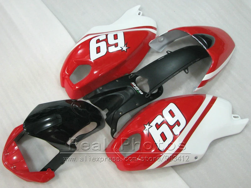 ABS injection bodywork fairing kit for Ducati monster 696 wine red white black fairings set monster 796 HR66