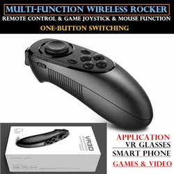 Mini Gamepad Wireless Gamepads Game Controller Joystick Selfie Remote Shutter Wireless Mouse For iOS Android Smartphone TV Box