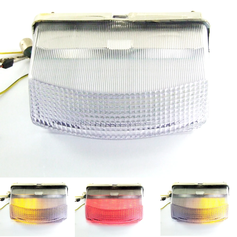 

Led Motorcycle Rear Tail Light Brake Turn Signal Integrated For YAMAHA FZR1000 1991-1995 FZR600750/1000 1988-1993