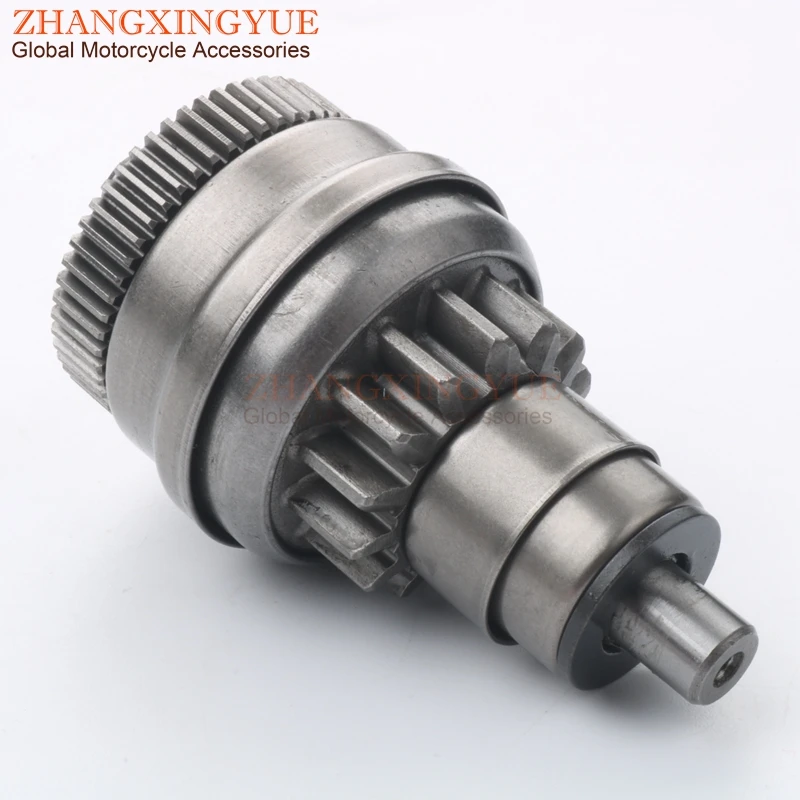 Scooter Starter Motor Clutch Gear for Vespa Lx 4T 50 05-08 College 50cc 08-11 96922R 100254700 14T/55T