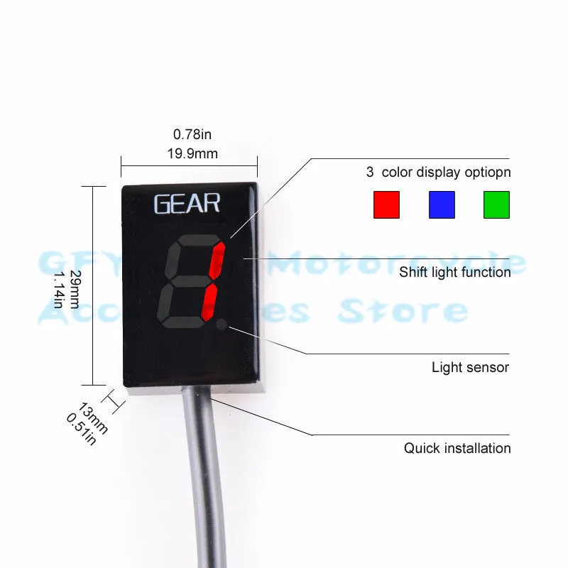 Motorcycle Digital Meter for Honda CB1300 ST1300 CB1300S CB1300F ST CB 1300F 1300S 1300 S F 2003-2015 Moto LCD Gear Indicator