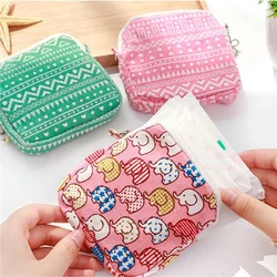 2019 Girl Sanitary Napkin Bag Brief Cotton Sanitary Storage Bag Travel Bags Woman Towel Holder Pouch Cosmetic Bags & Cases