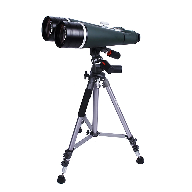 

Super Binocular Telescope 25X100 HD Waterproof Wide Angle Binoculars with Aluminum Trunk and Tripod for Outdoor Moon-watching