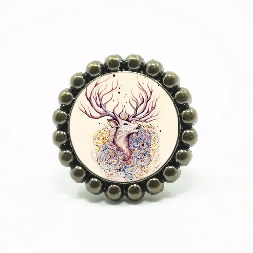 

Elk Knob CrystalDrawer Knobs Rustic Dresser Knob Pulls Antique Bronze Kitchen Cabinet Knobs Pull Handle