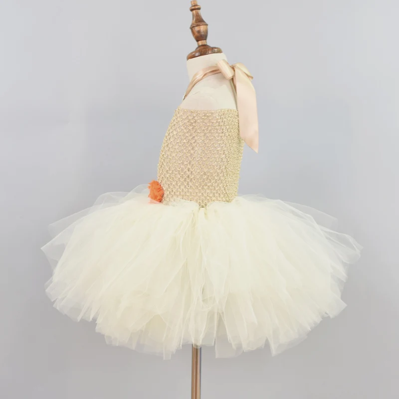 New Moana Tutu Dress For Girls Birthday Party Ivory Tulle Flower Girl Dresses Kids Halloween Cosplay Costume 1-12Y