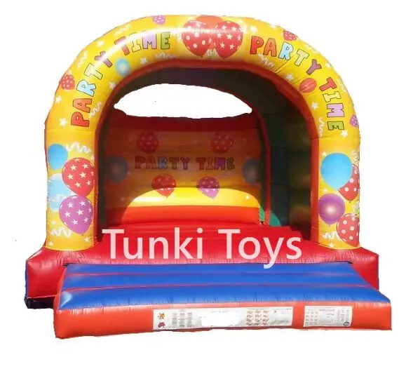 inflatable party time theme bouncy jumper