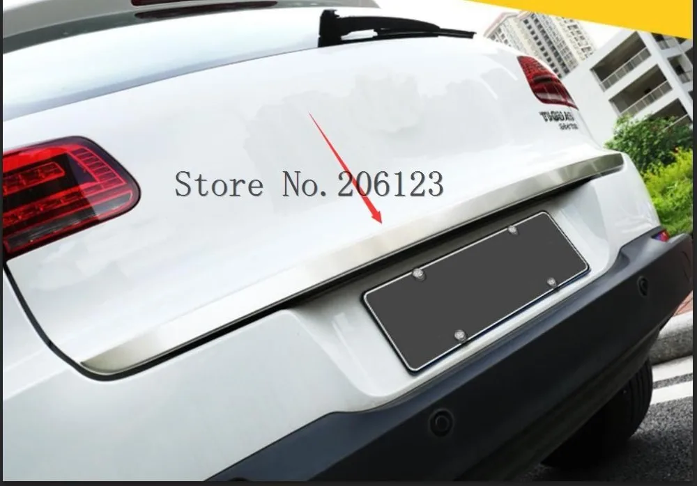 

For Volkswagen Tiguan 2010--2018 rear Trunk Cover Trim sill stainless steel high quality