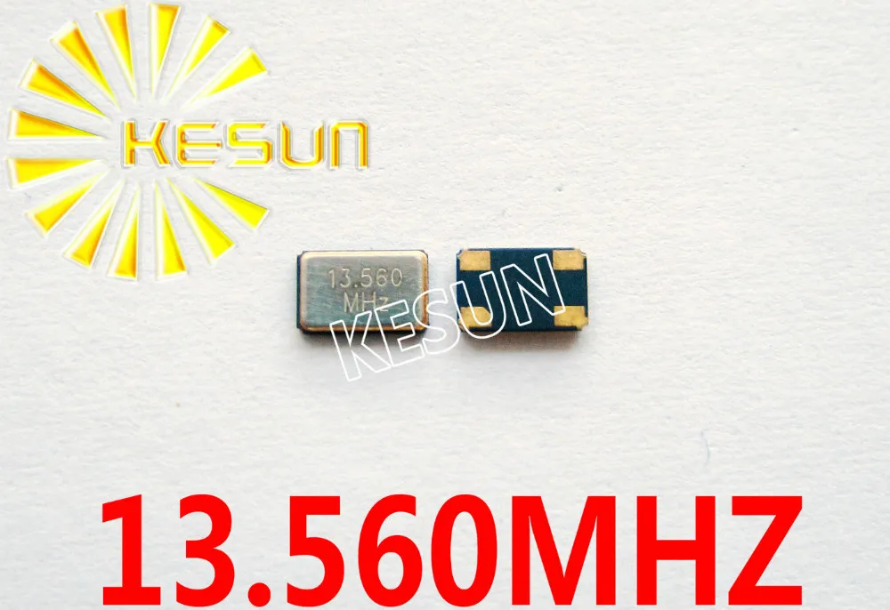 13.560MHZ 13.560M 5*3.2mm 5032 4Pin SMD XTAL Crystal Oscillator x 50PCS