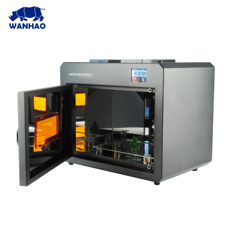 

WANHAO NEWEST Efficient UV CURING Box for your DIY 3D printer model with SUPER COOLING SYSTEM