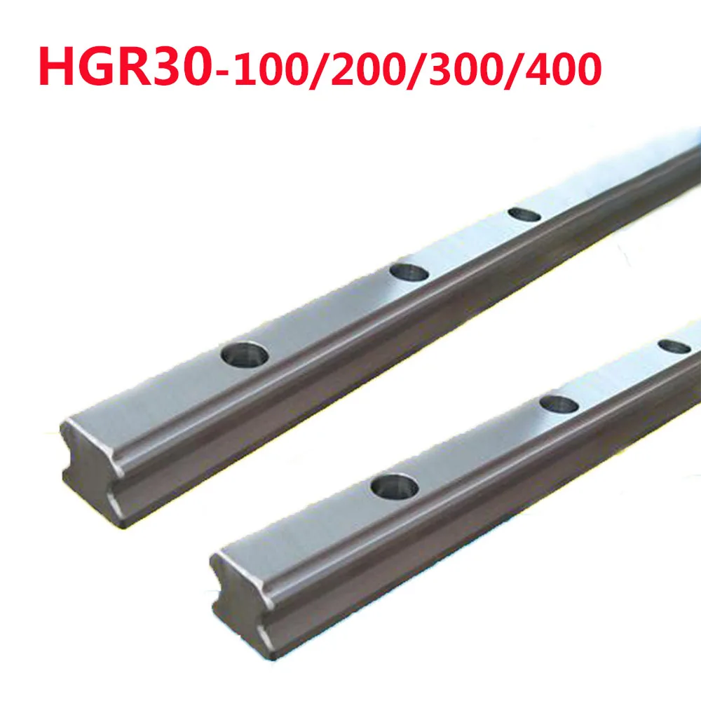 1PC HGR30-L100/200/300/400 Square Linear Guides without Slider