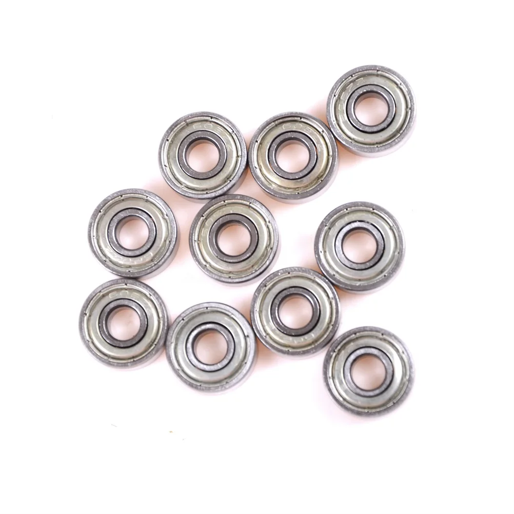 10Pcs 624ZZ 4mmx13mmx5mm 624Z Radial Ball Bearings 3D Printer Reprap  ID 4mm OD 13mm Width 5mm