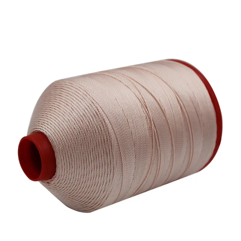 210D/12 Polyester-Nähgarn für Nähmaschine, Leder, Zelt, Jeans, Denim-Strickzubehör, Verkleidung 0,8 mm – Detail 7