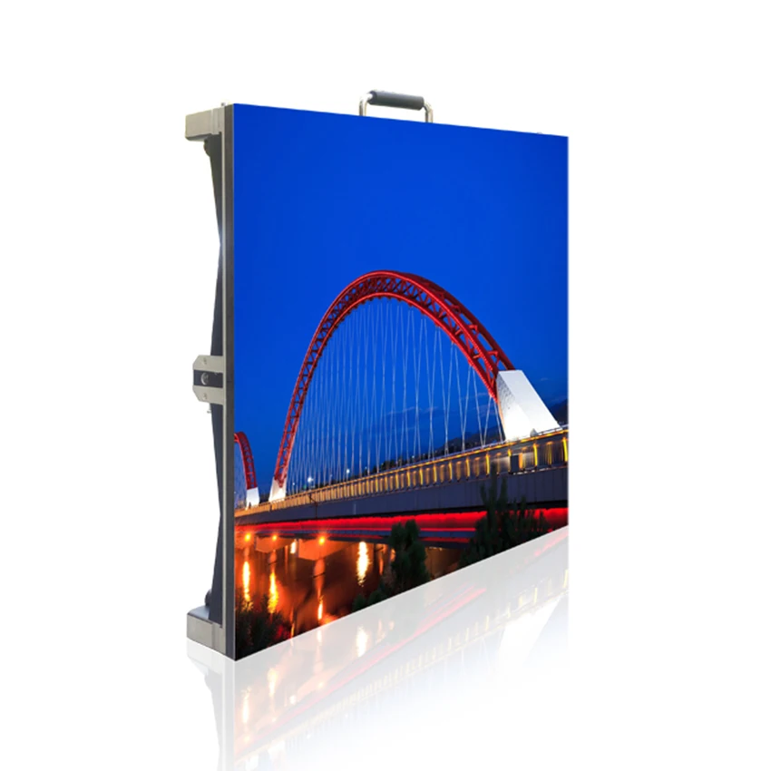 P3.91 Indoor Led Screen SMD1921 500x500mm Die Cast Aluminum Cabinet 128*128dots RGB For LED Display Advertising Panel