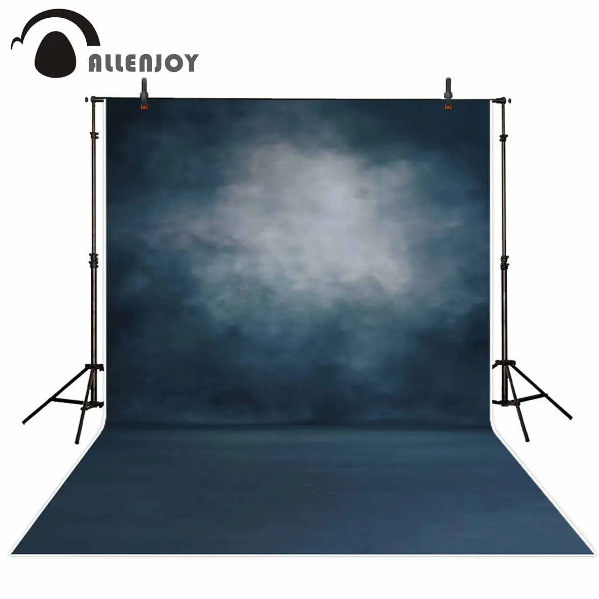 

Allenjoy theme photography background Dark green professional portraygraphy character portray matting photo studio photocall