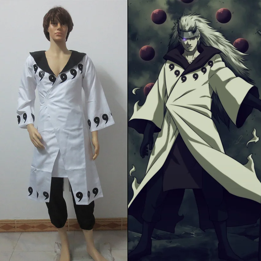 Madara uchiha jinchuriki Átalakulás cosplay Viselet