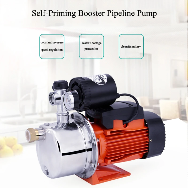 water pump pressure booster hot water pressure booster pump for home 220V automatic water booster pump small water booster pump