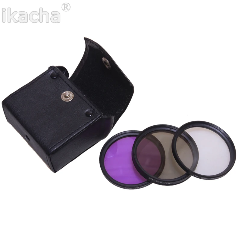 49 52 55 58 67 77 mm Lens cap Lens Hood UV CPL FLD Filter Set For Canon EOS 18-55mm 18-200m 55-200mm 18-135mm Lens DSLR Camera