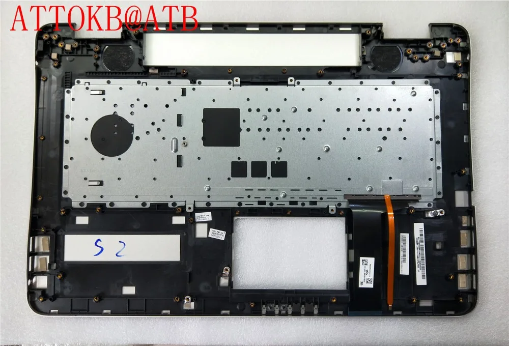 Imagem -06 - Eua ar Francês Espanhol ru Laptop Palmrest Teclado Padrão para Asus N751 N751jx G771 G771jw Gl771jm Gl771jw Backlight com Tampa