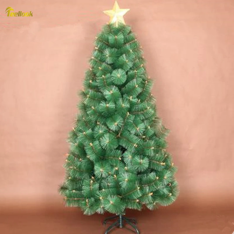 Teellook 1.5m/3.0m Green Pine Needle Christmas Tree Christmas Hotel Shopping Mall Home Decoration Products