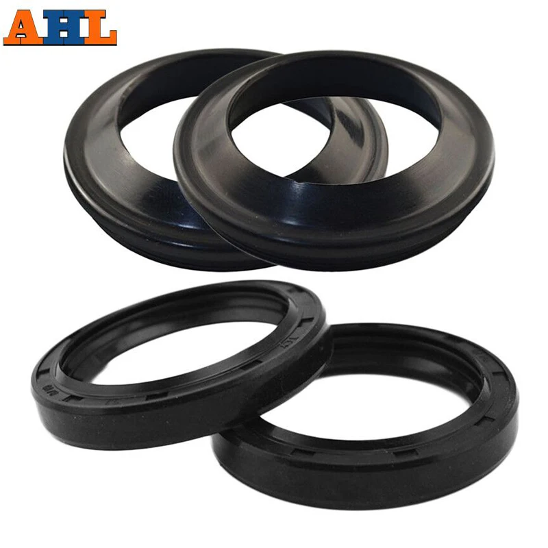 

AHL 39x51 / 39 51 Motorcycle Front Fork Damper Oil Seal and Dust seal (39*51*8/11) For Honda CB700 VT600C Shadow